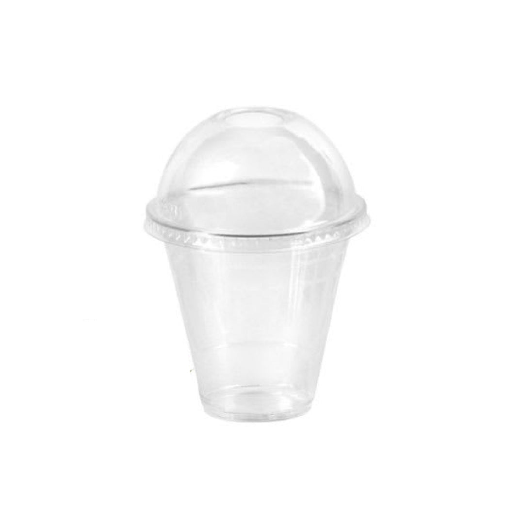 Vaso con tapa domo con hueco