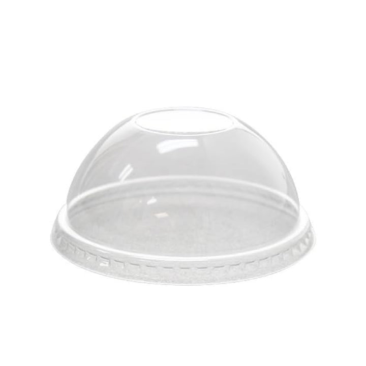 Tapa domo para vaso plastico 100 und