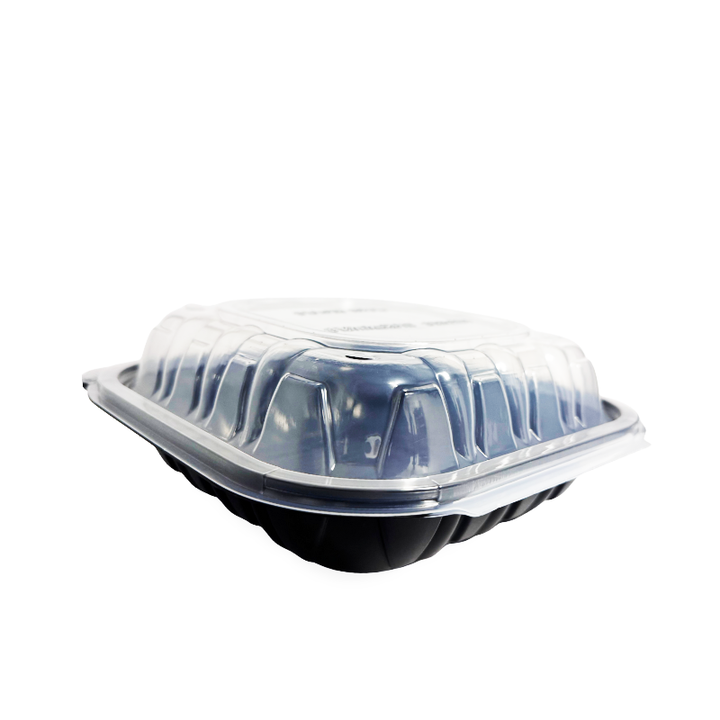 Envase plástico cuadrado sin divisiones