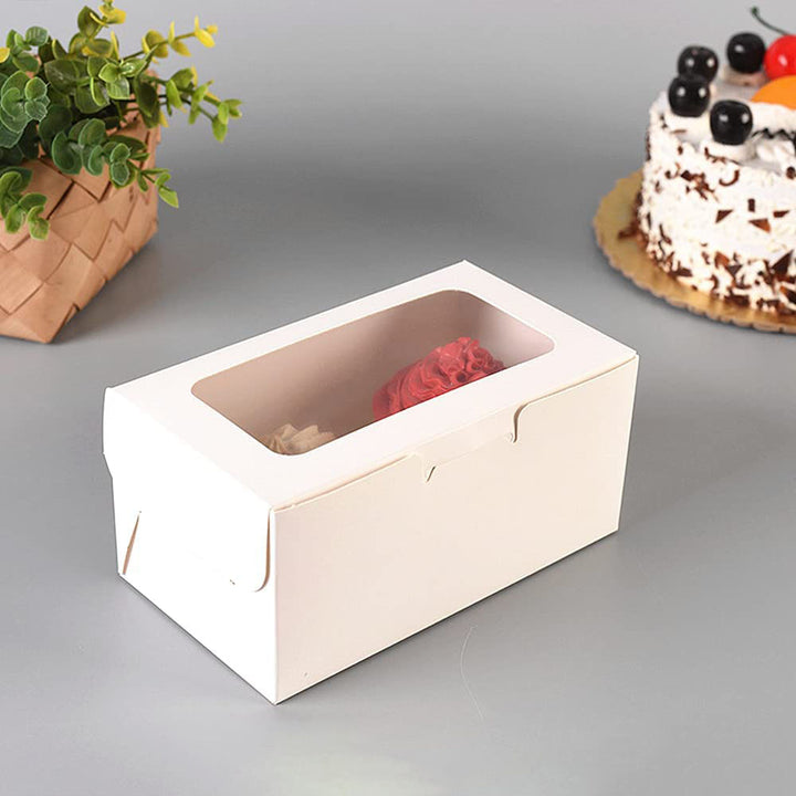 Caja para cupcake con ventana