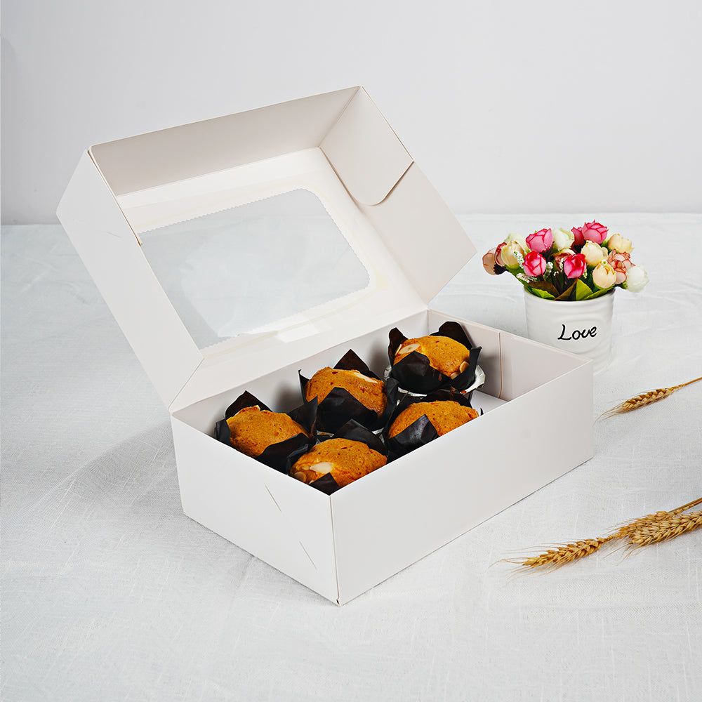 Caja para cupcake con ventana