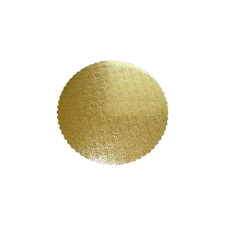 Gold cake board