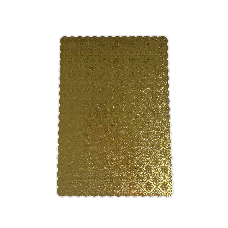 Base rectangular dorada