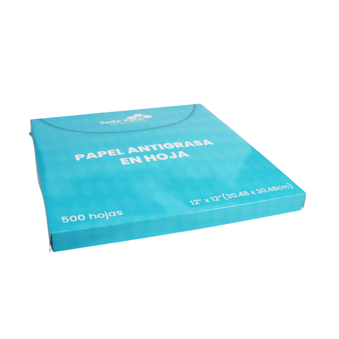 Papel antigrasa en hoja