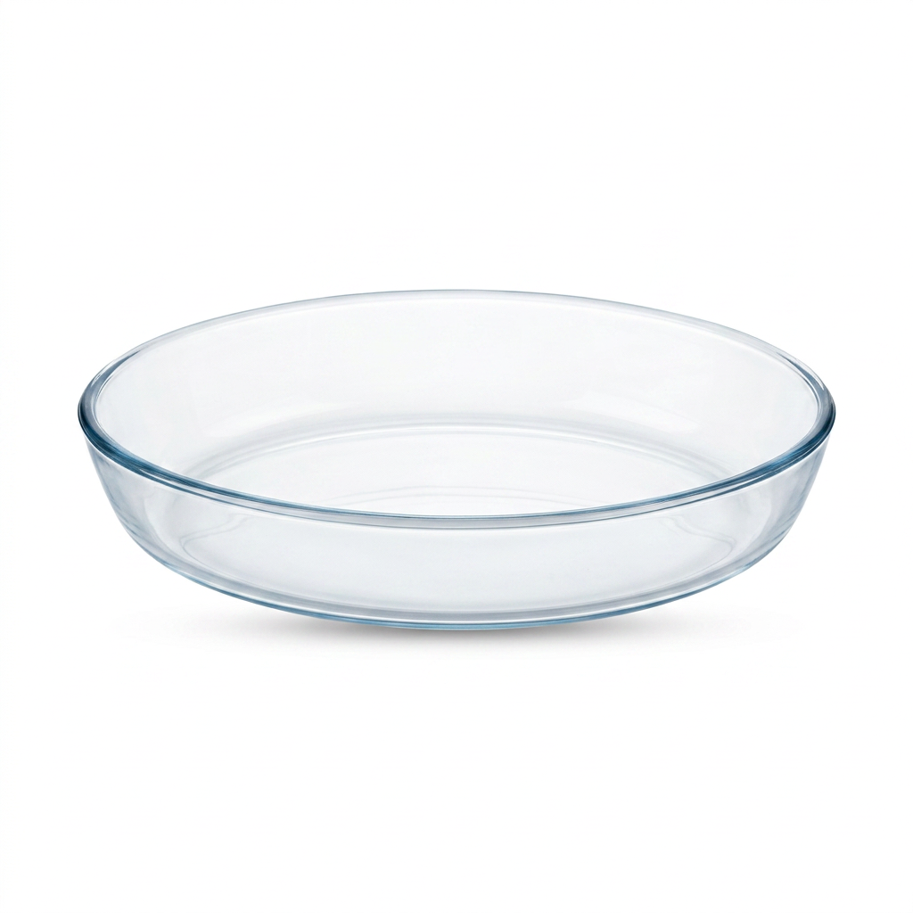 Molde de vidrio oval 81.2 oz /2,400 ml