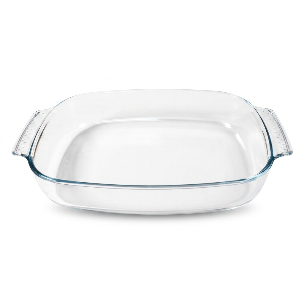 Molde de vidrio rectangular 91.3 oz /2,700 ml