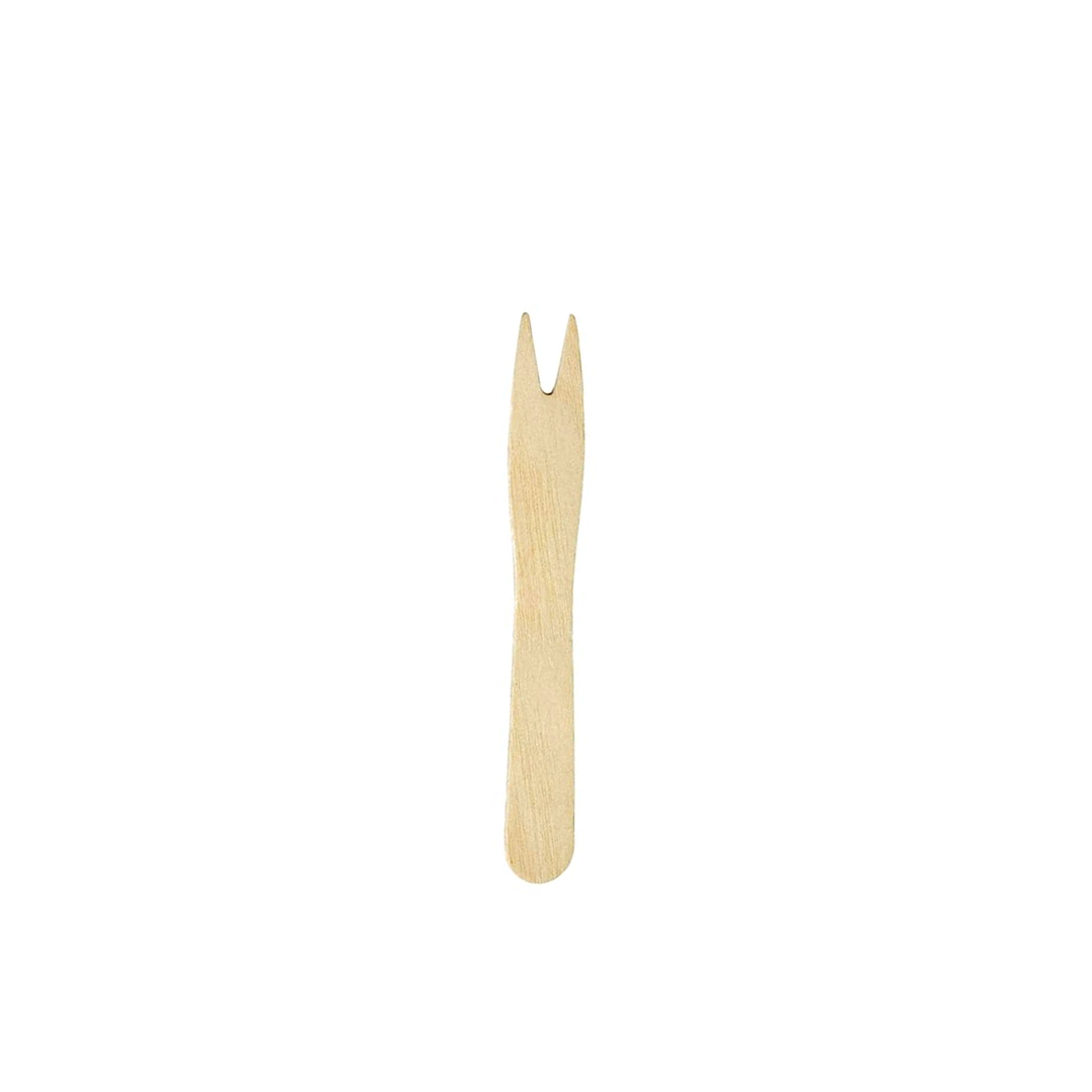 Tenedor de madera