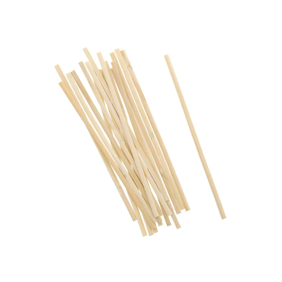 Revolvedores de bambú