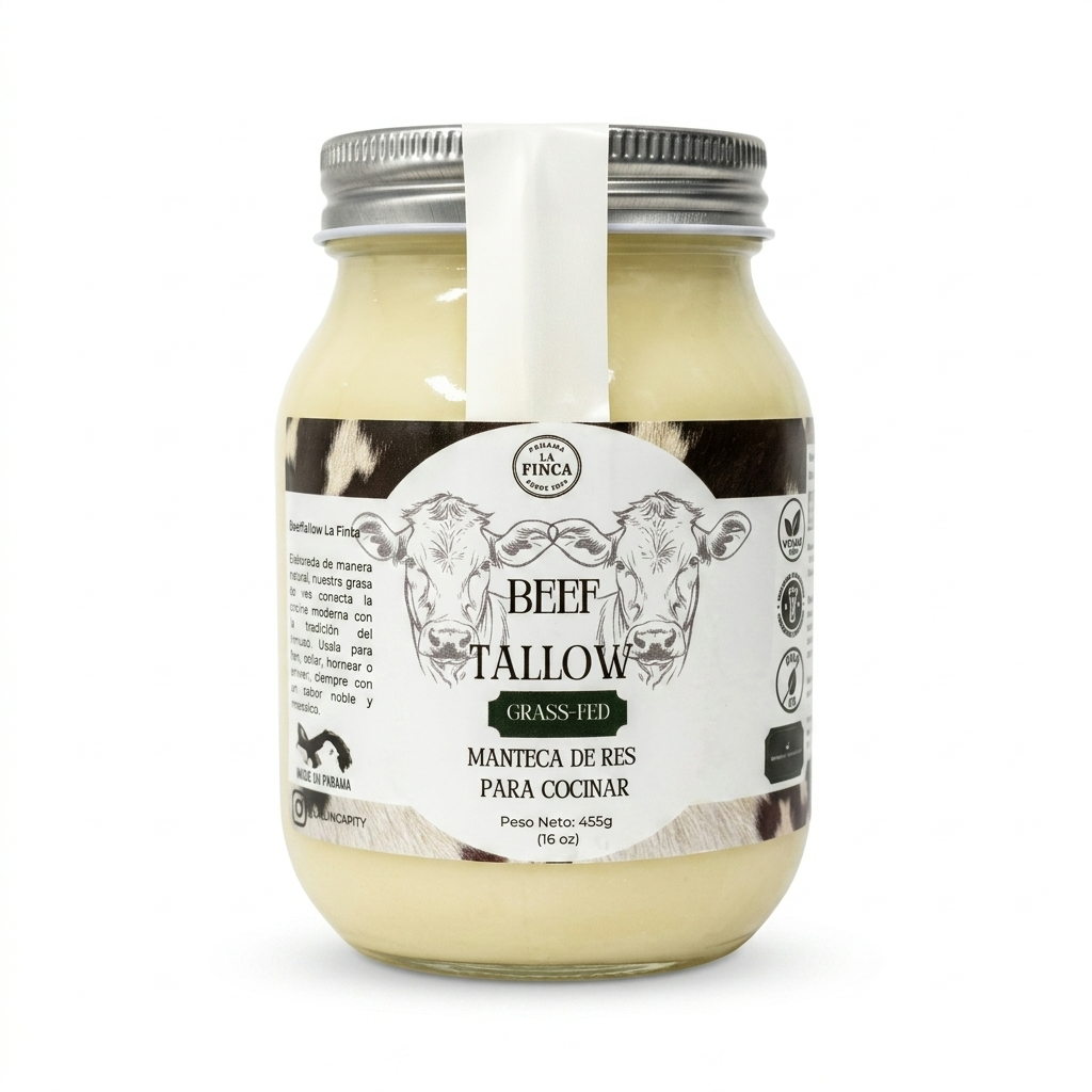 Manteca de res (beef tallow)