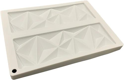 Molde de silicon geométrico