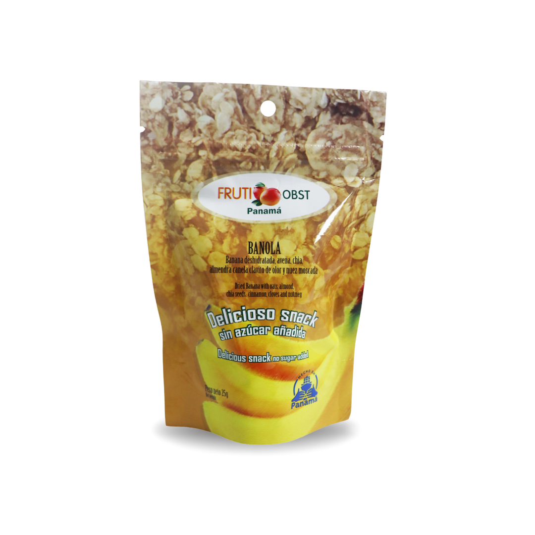 Snacks de frutas deshidratadas