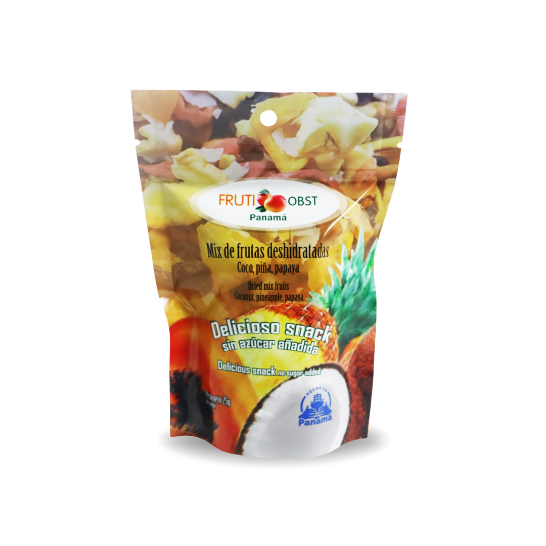 Snacks de frutas deshidratadas