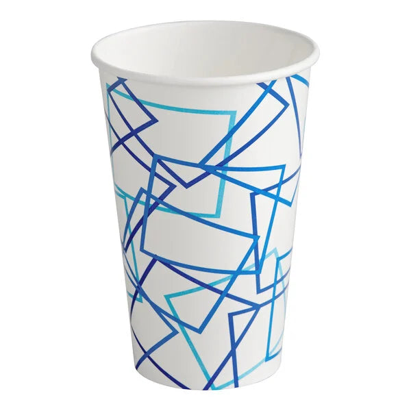 Vaso de papel de polietileno