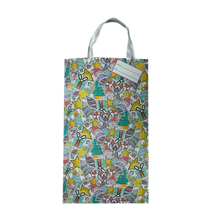 Bolsa grande navideña