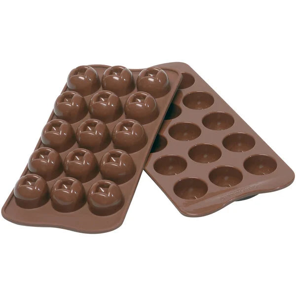 Molde de chocolate de silicón
