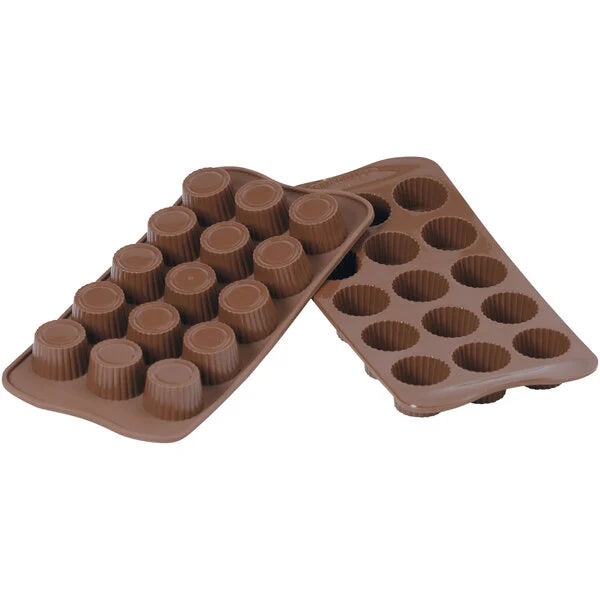 Molde de chocolate de silicón