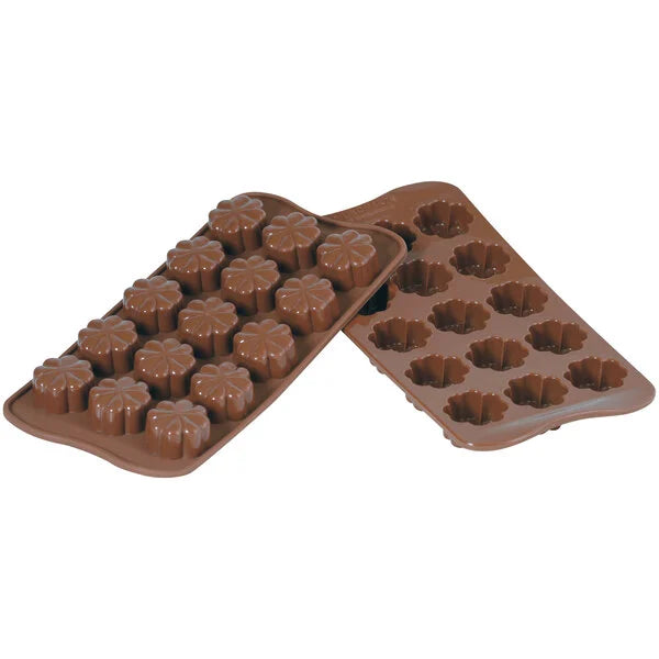 Molde de chocolate de silicón