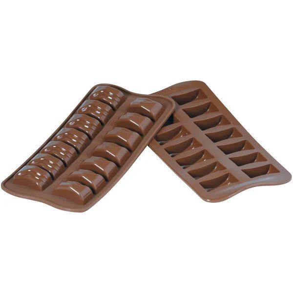 Molde de chocolate de silicón