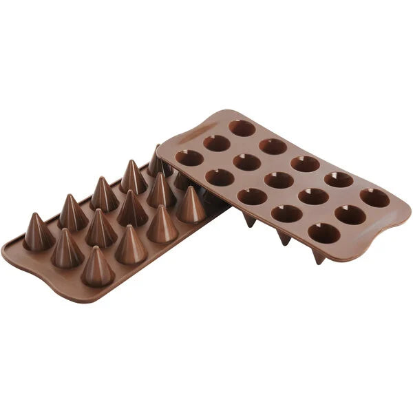 Molde de chocolate de silicón