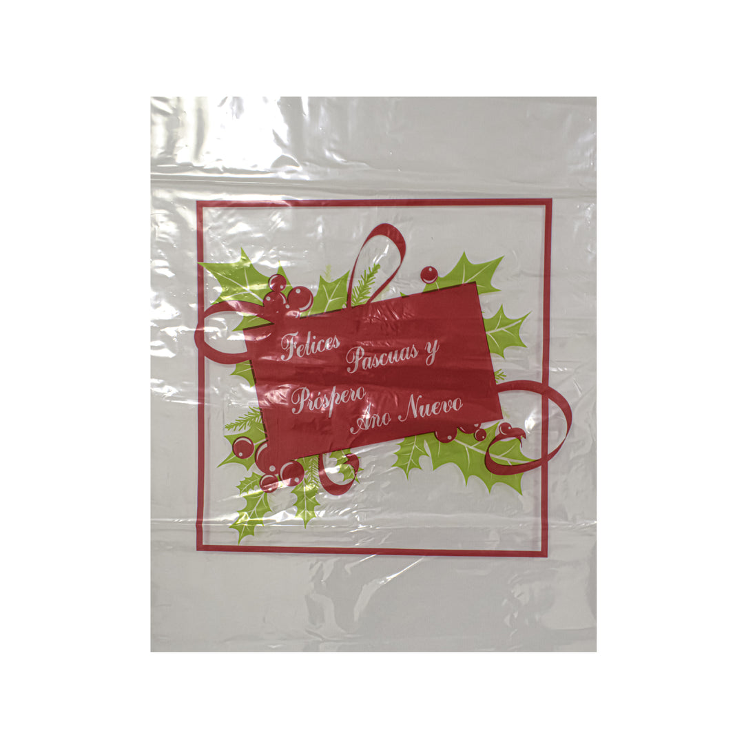 Bolsa de navidad para pan rosca 17.5" x 23.5"