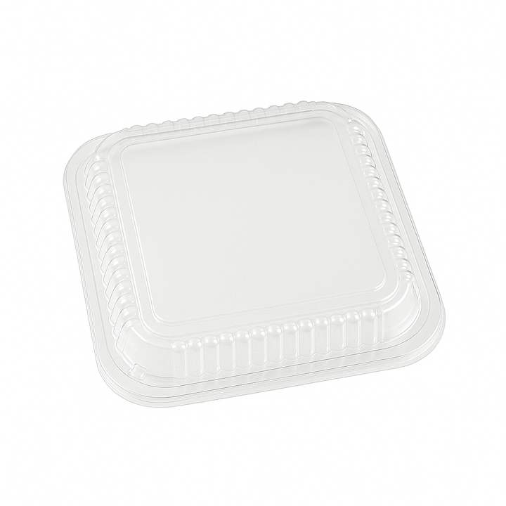 Tapa transparente para Molde de papel modelo cuadrado