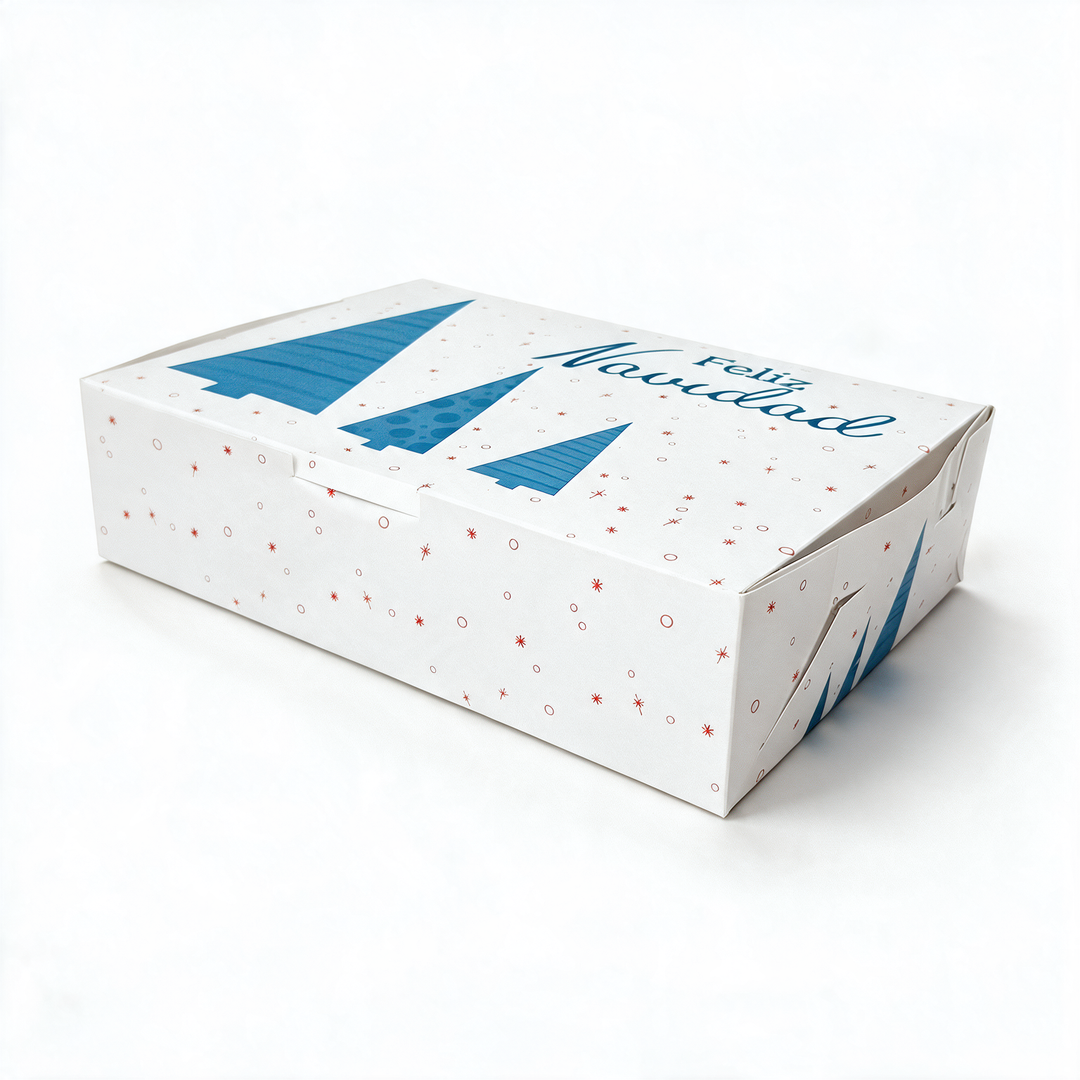 Caja arboles de navidad 20.5 x 11.5 x 6.5 cm