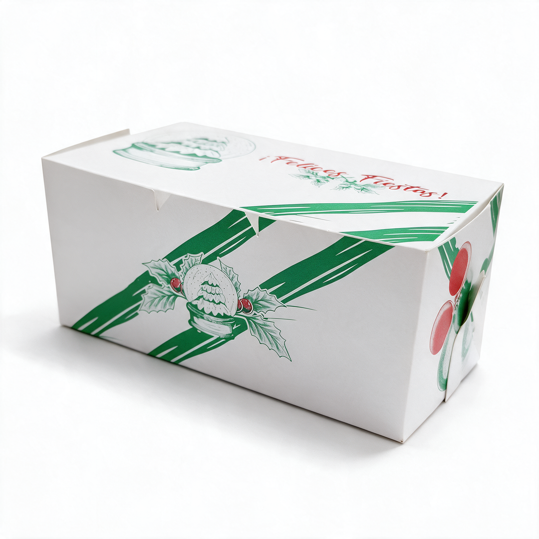 Caja feliz navidad 19 x 11 x 9 cm
