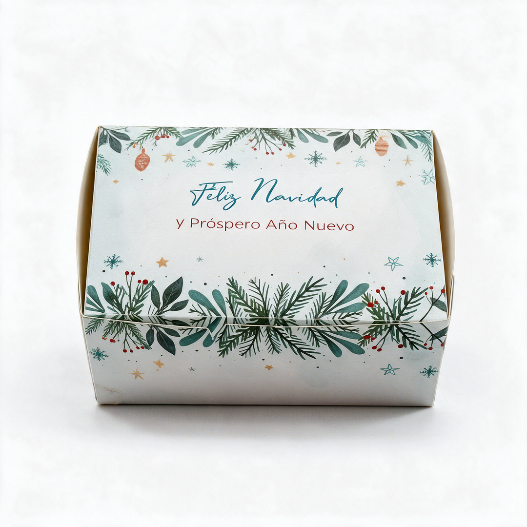 Caja feliz navidad 20.5 x 15 x 7.4 cm