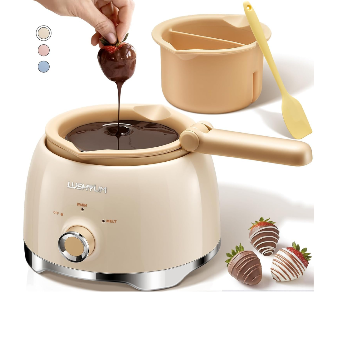 Maquina calentadora para chocolate