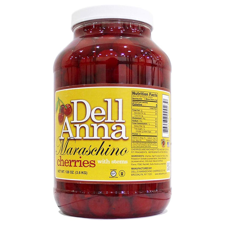 Cerezas maraschino de galon