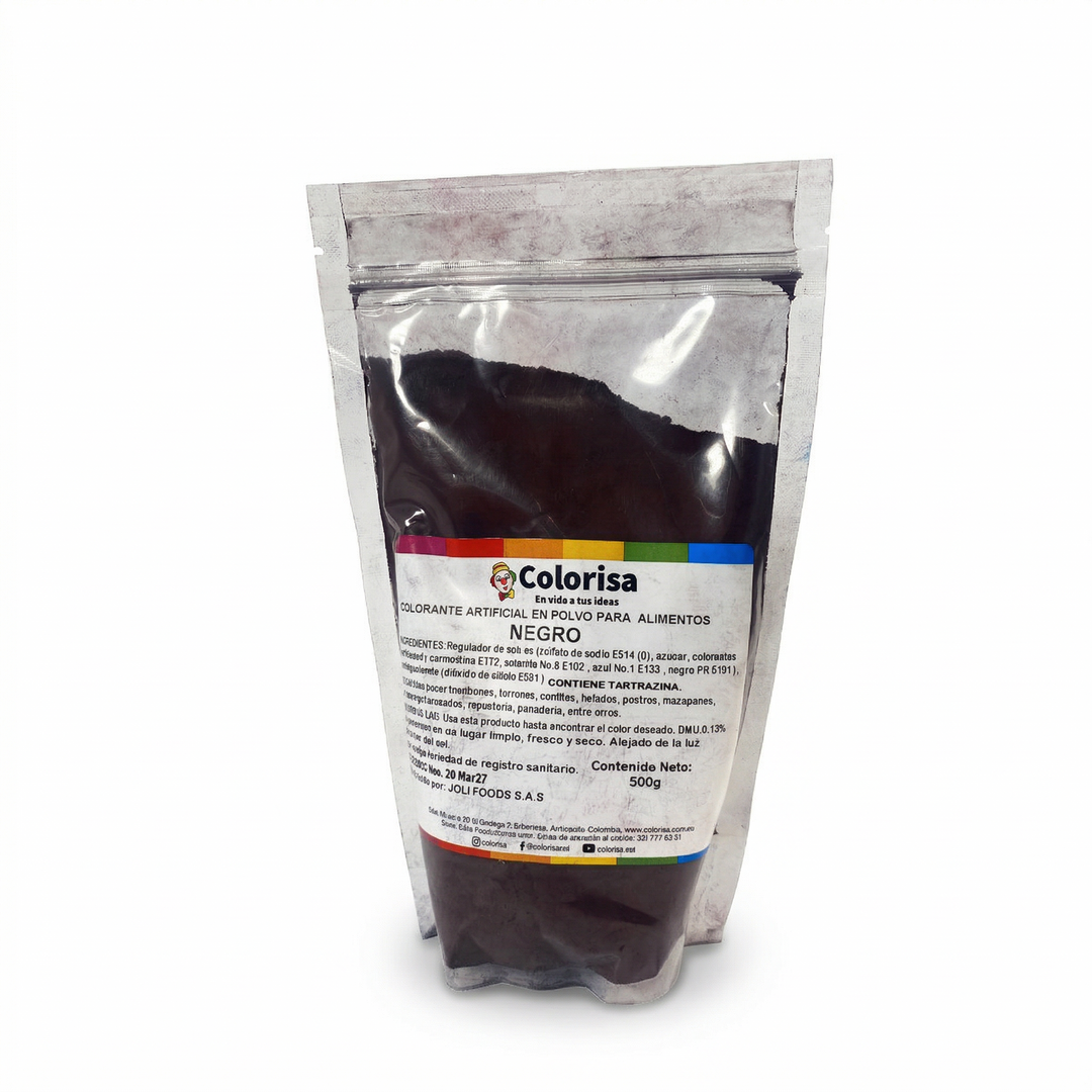 Colorante en polvo para alimentos 500 gr