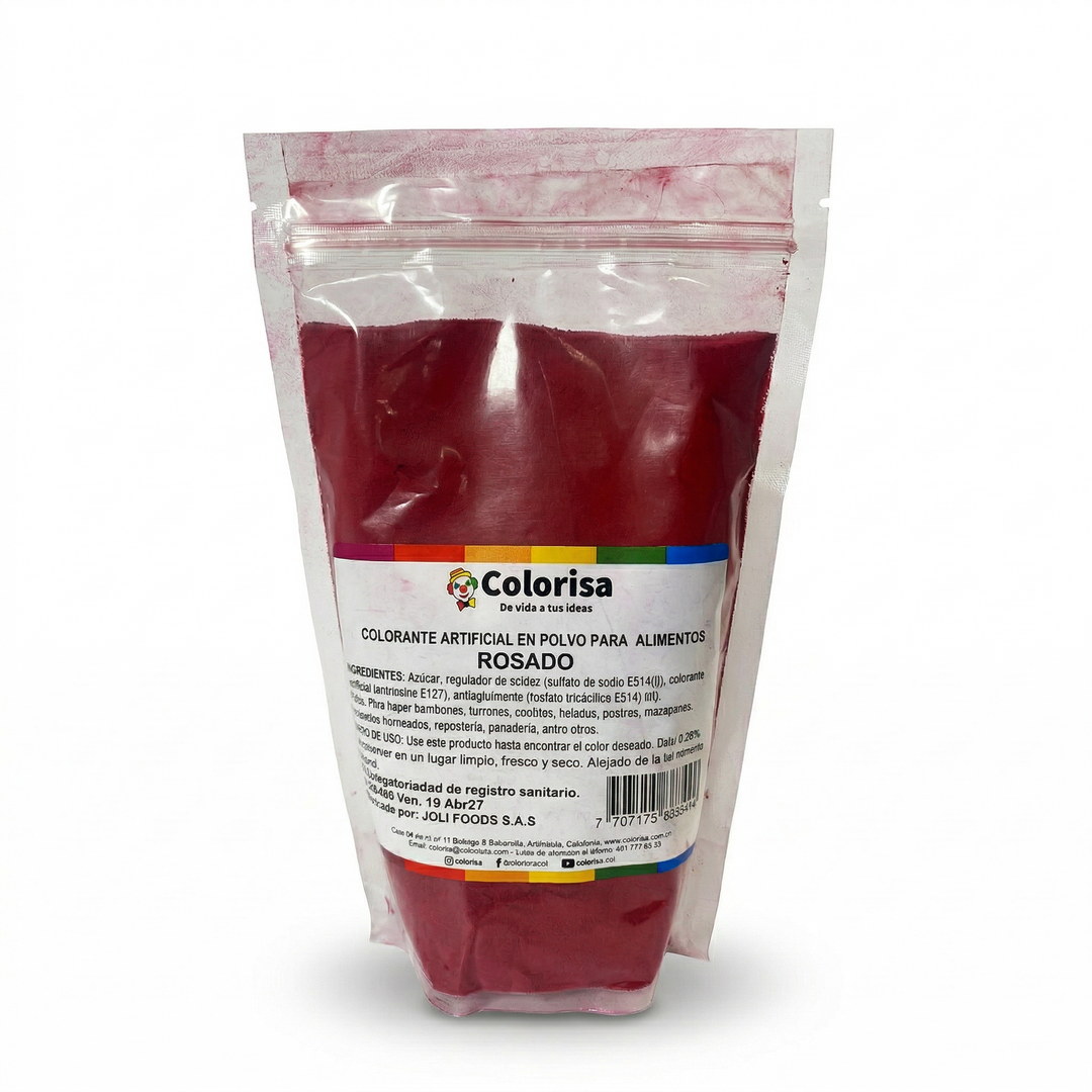 Colorante en polvo para alimentos 500 gr