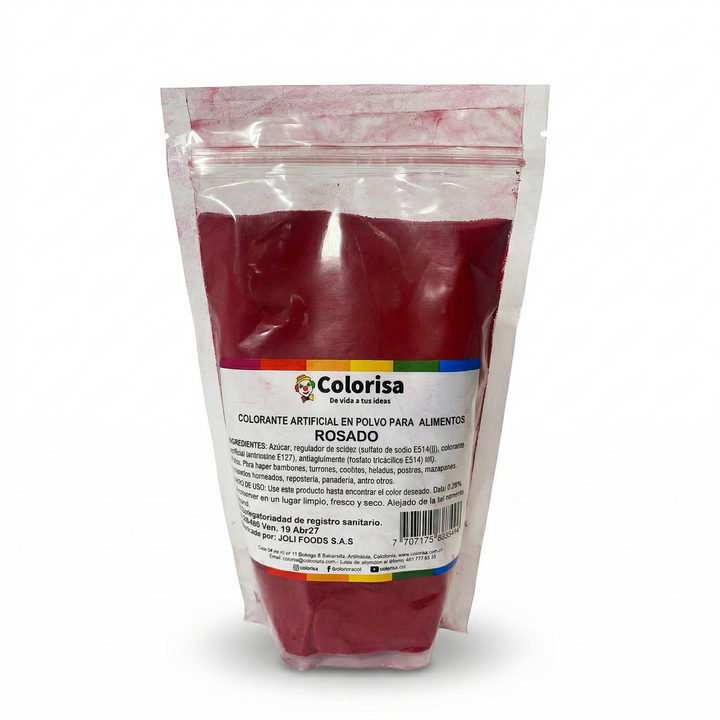 Colorante en polvo para alimentos 500 gr