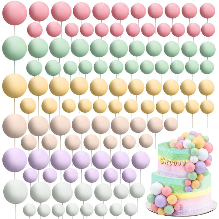 Decoracion bolas de foam