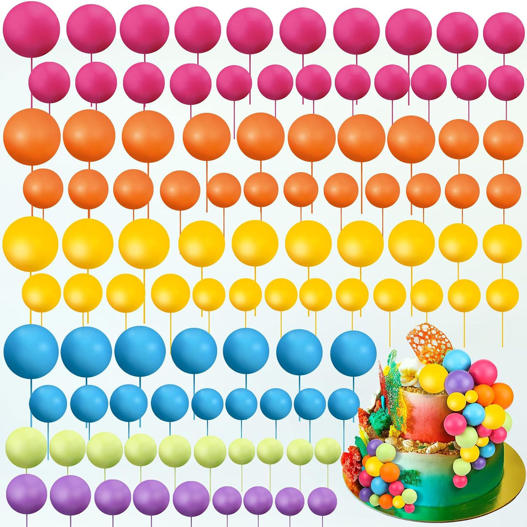 Decoracion bolas de foam