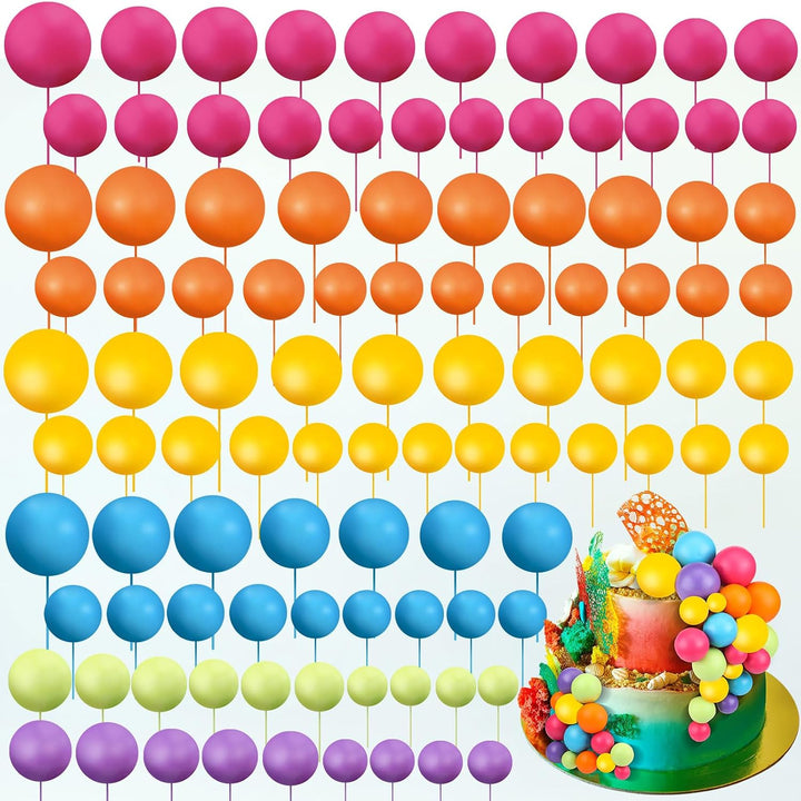 Decoracion bolas de foam