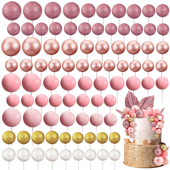 Decoracion bolas de foam