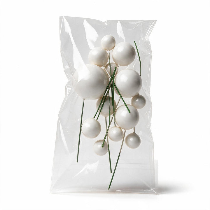 Decoracion esferas de foam 12 und