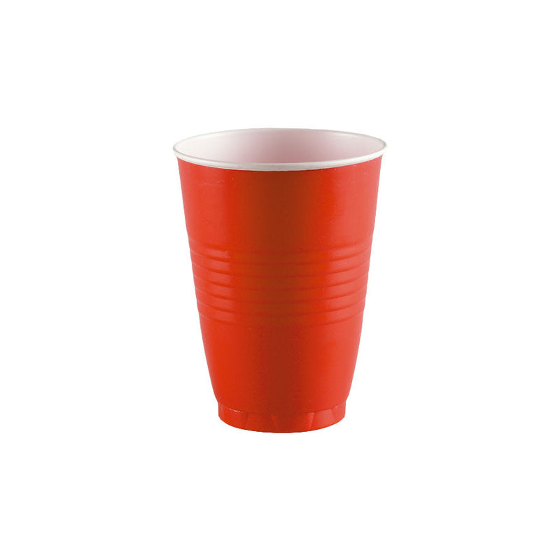 Vasos plásticos de color 12 oz