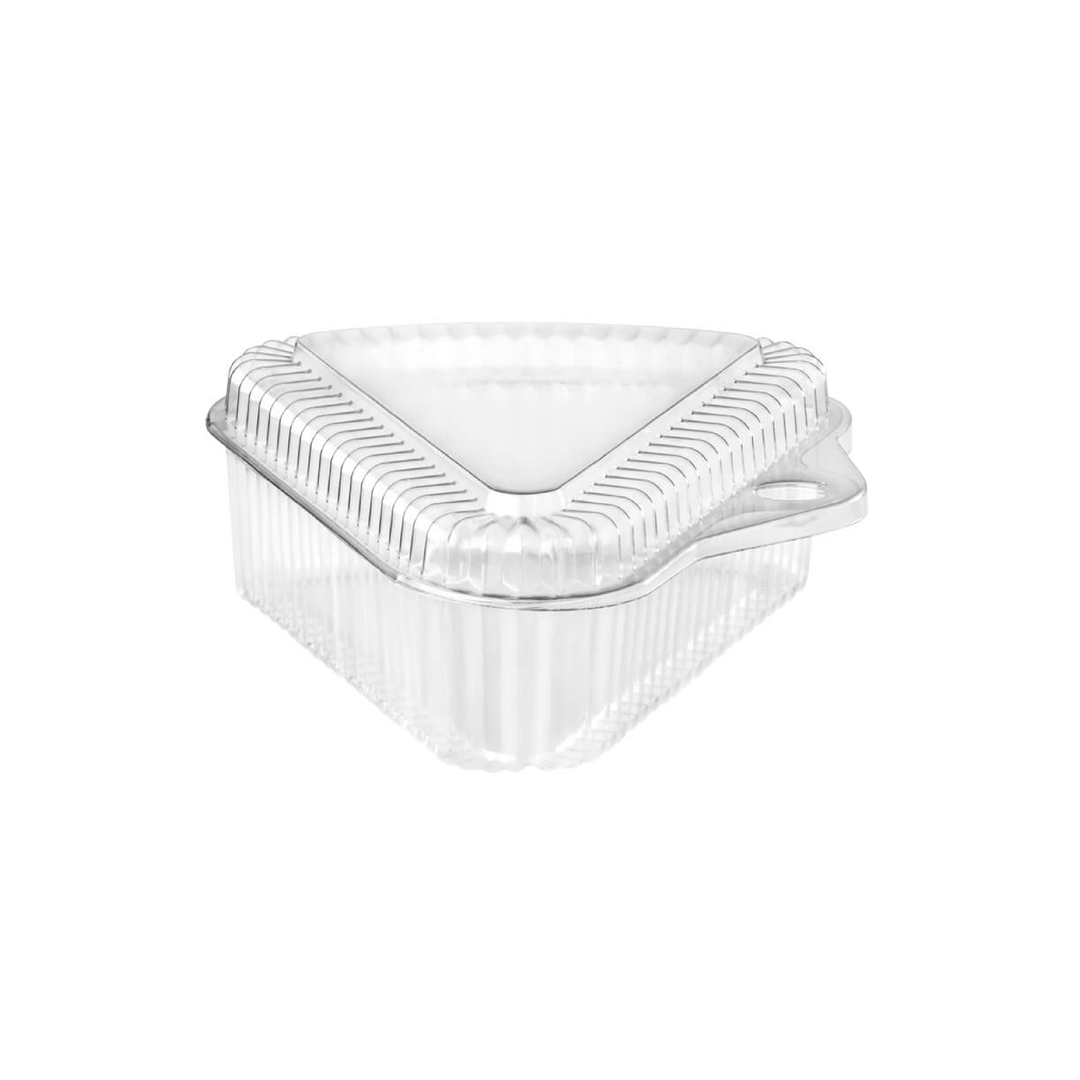 Envase triangular tapa baja 11cms x 5cms
