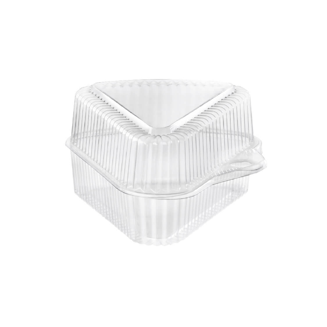 Envase triangular tapa alta 11cms x 7cms