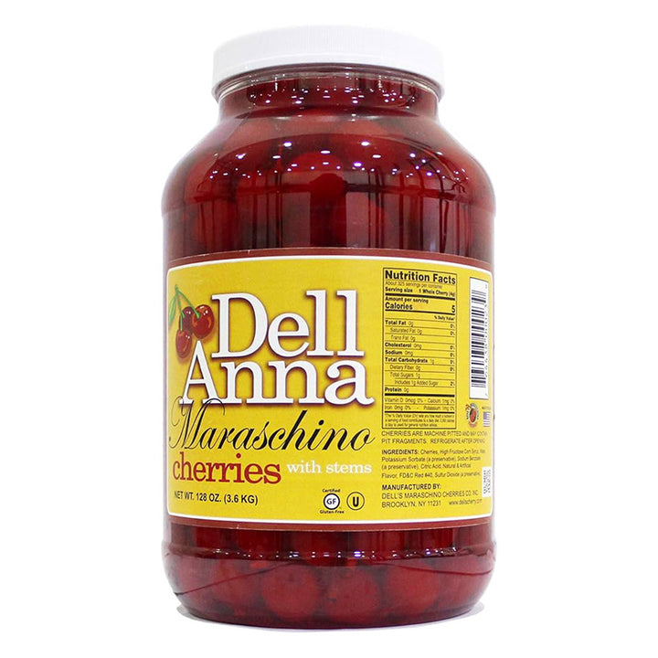 Cerezas maraschino de galon