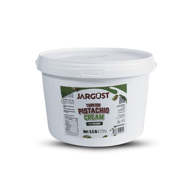 Crema de pistacho 25%