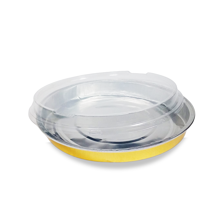 Molde de aluminio dorado