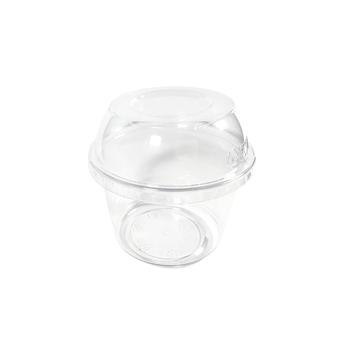 Envase deli pet con tapa domo