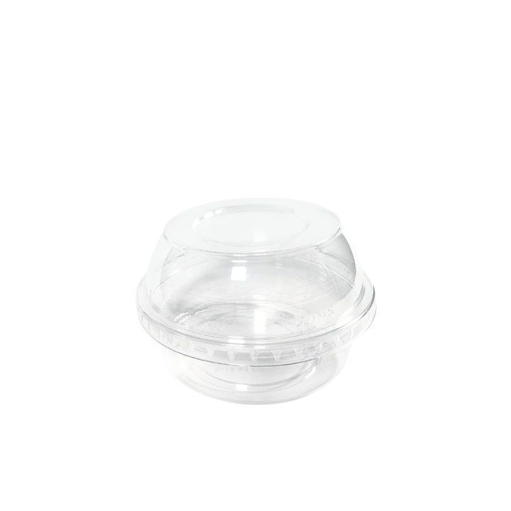 Envase deli pet con tapa domo