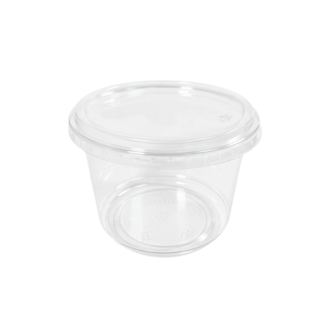 Envase deli pet tapa plana
