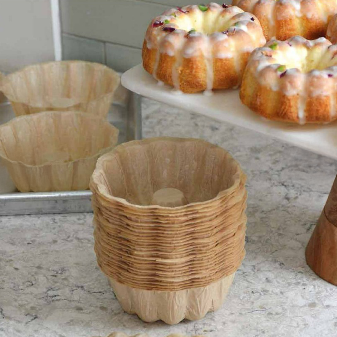 Molde Bundt en papel