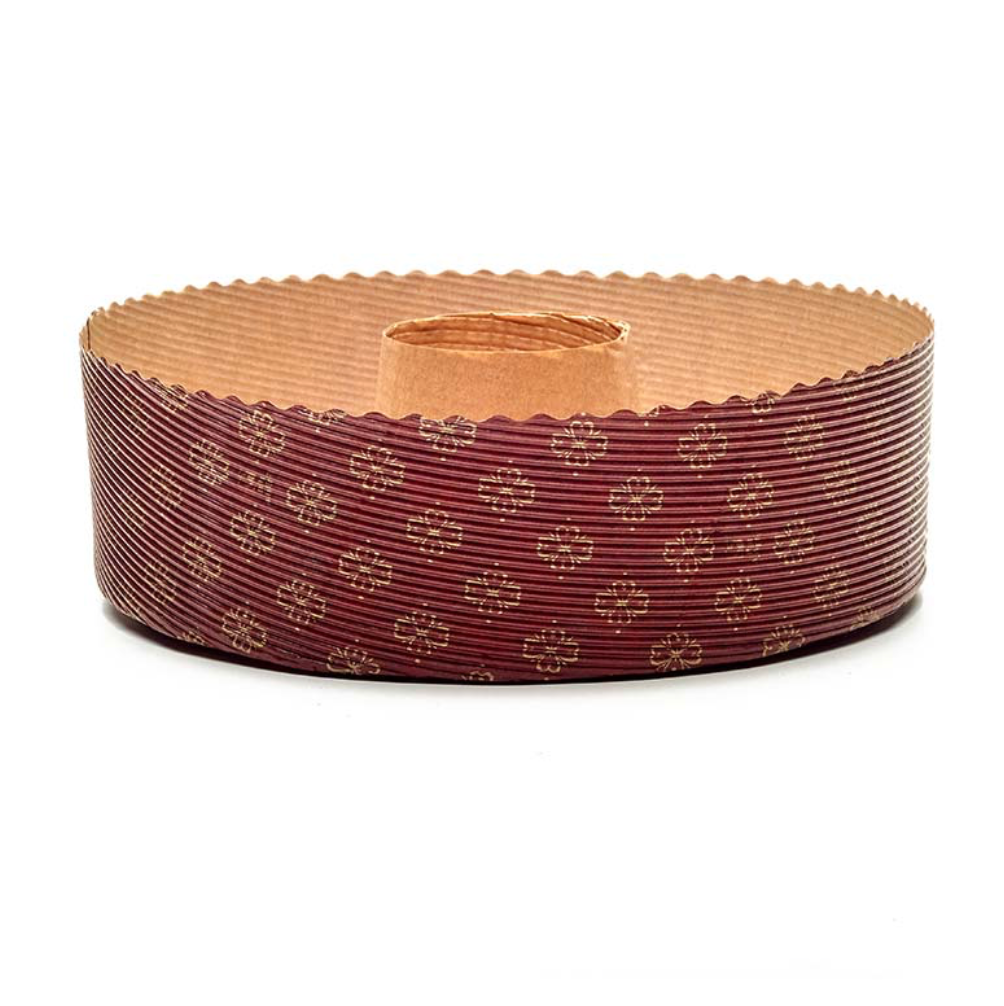 Molde para hornear de anillo en papel