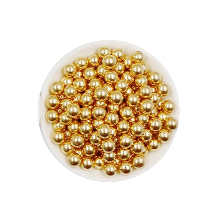 Perlas doradas de azúcar